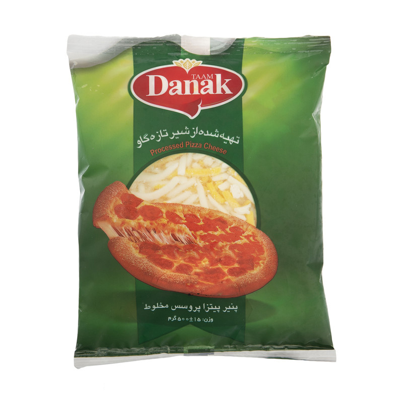پنیر پیتزا مخلوط داناک - 500 گرم